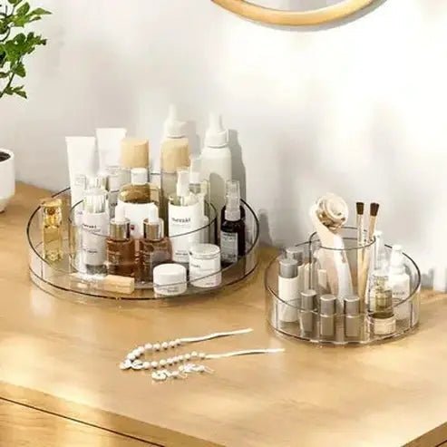 Transparent Makeup Flat Storage Rack