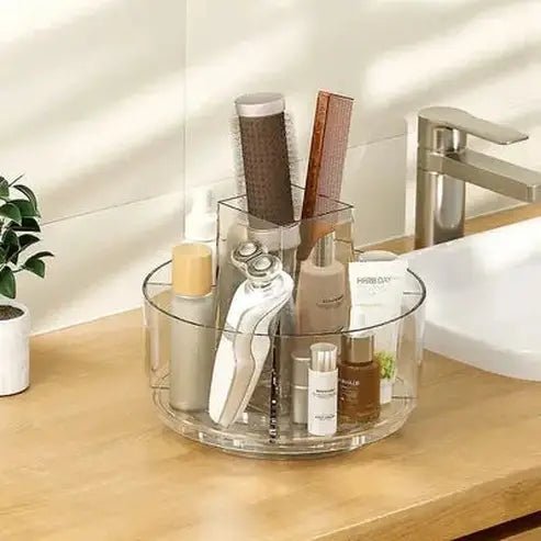 Transparent Makeup Flat Storage Rack