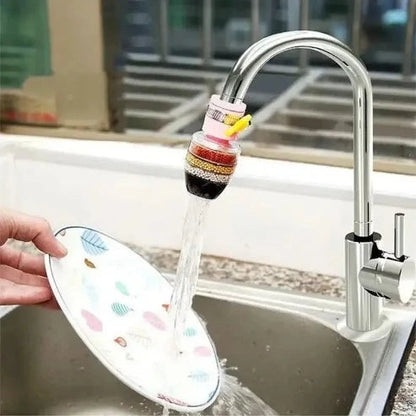 Universal 6-Layer Water Filter: Faucet and Shower Purifier