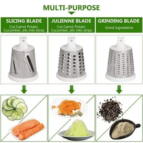 Vegetable Chopper Round Cutter Potato Slicer