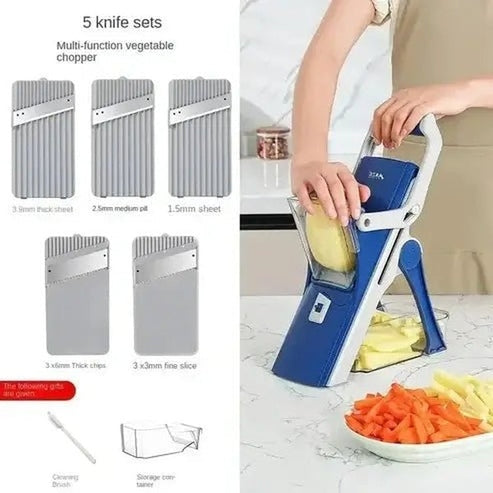 Vegetable Cutter Manual Multifunction Slicer Chopper