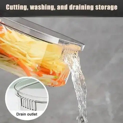 Versatile Manual Vegetable Slicer with Multiple Blades