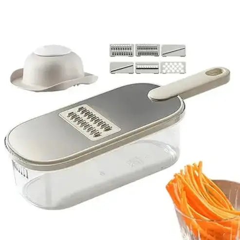 Versatile Manual Vegetable Slicer with Multiple Blades