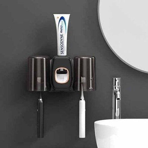 Wall Hanging Automatic Toothpaste Squeezer