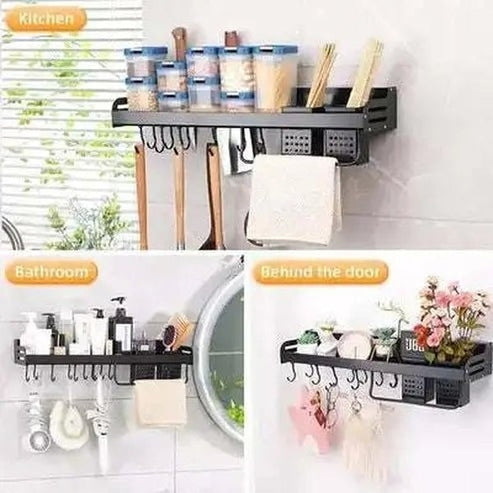 Wall Metal Kitchen Spice Organizer Rack