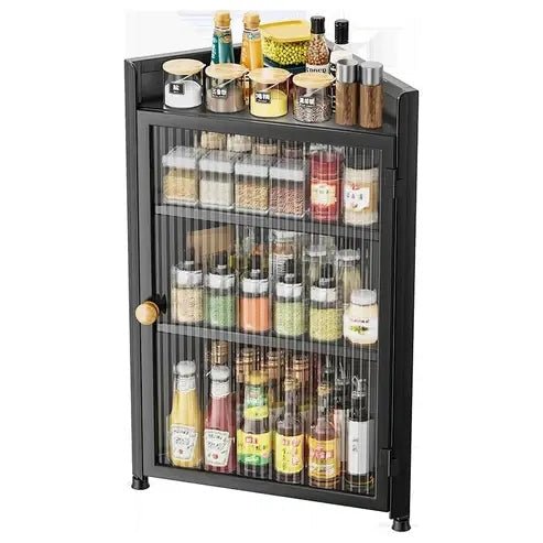 Wall-Mounted Kitchen Corner Dressing Shelf