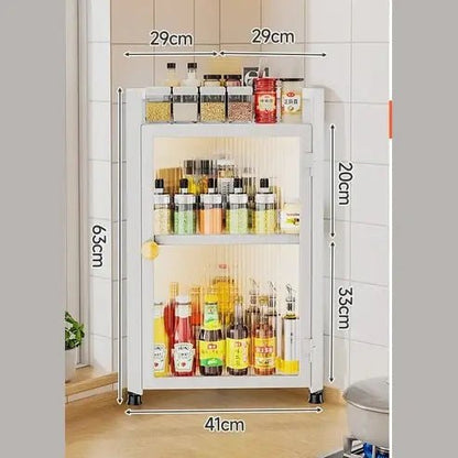 Wall-Mounted Kitchen Corner Dressing Shelf