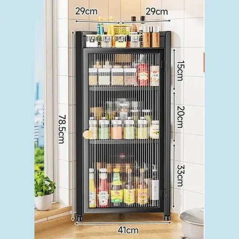 Wall-Mounted Kitchen Corner Dressing Shelf