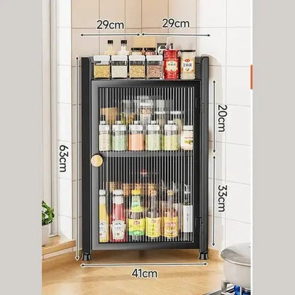 Wall-Mounted Kitchen Corner Dressing Shelf