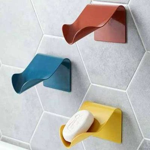 Wall Mounted Soap Storage Box for Bathroom Drain