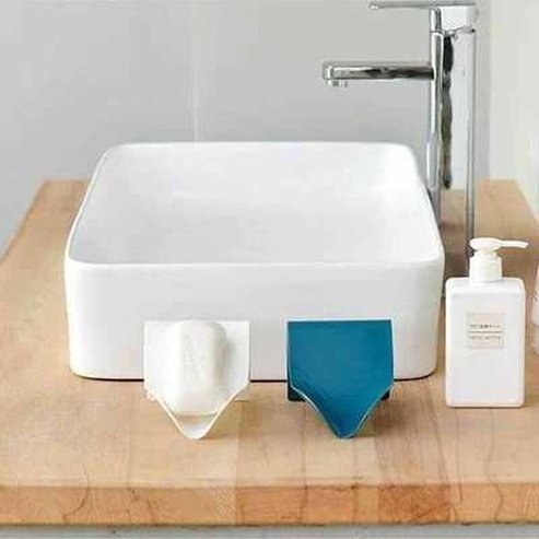 Wall Mounted Soap Storage Box for Bathroom Drain