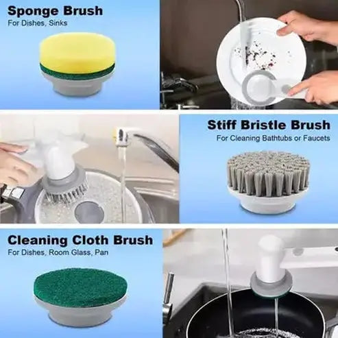 Wireless Electric Cleaning Brush - Powerful and Portable Cleaning Tool