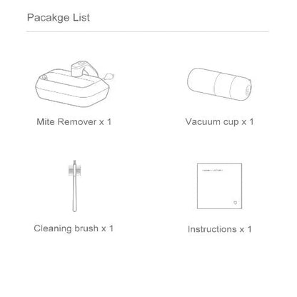 Xiaomi Mijia Pro mite vacuum with LED screen