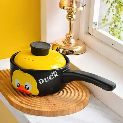 Yellow Duck Ceramic Casserole