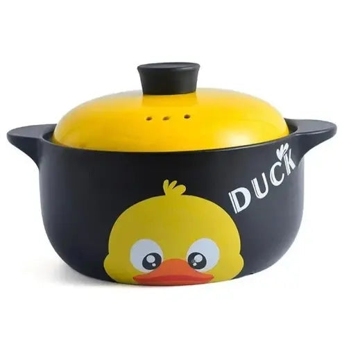 Yellow Duck Ceramic Casserole