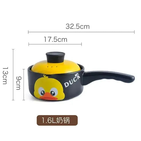 Yellow Duck Ceramic Casserole