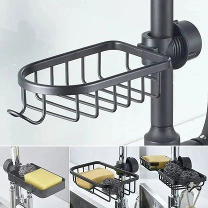 Adjustable Shower Rack for Shampoo & Soap Storage