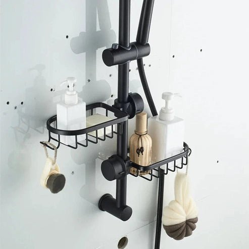 Adjustable Shower Rack for Shampoo & Soap Storage