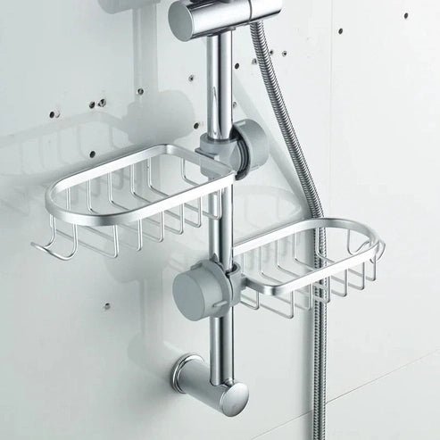 Adjustable Shower Rack for Shampoo & Soap Storage