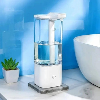 Automatic Sensor Hand Sanitizer & Soap Dispenser - Touch-Free Inductive Handwash for Home, Kitchen, and Bathroom Use