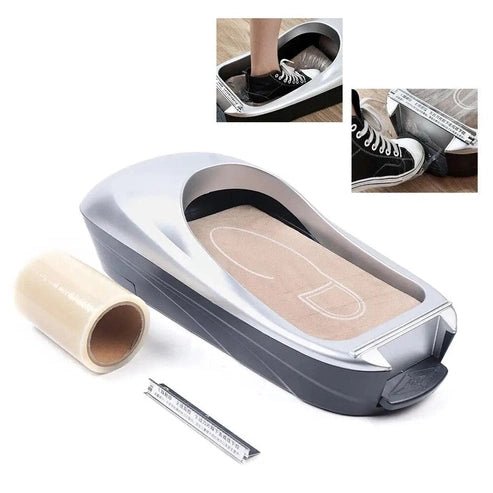 Automatic Shoe Cover Dispenser - Waterproof Membrane Tool with Shoe Film