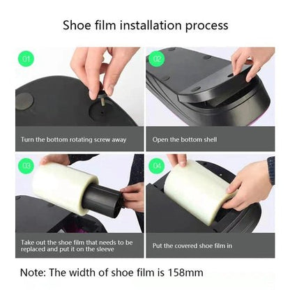 Automatic Shoe Cover Dispenser - Waterproof Membrane Tool with Shoe Film