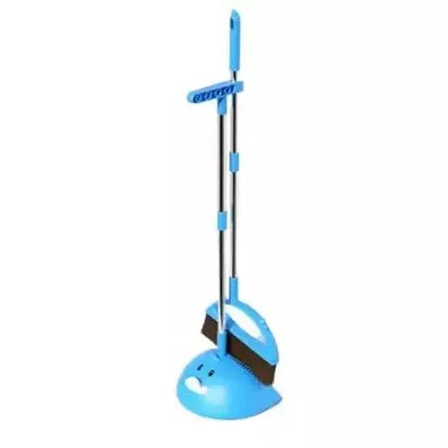 Cartoon Duck Broom Brooms Blue Home Cartoon Duck Broom Dustpan Set – Dondepiso