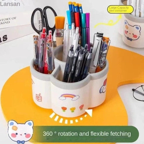 Kawaii Desk Drawer & Stationery Storage Box for School & Office