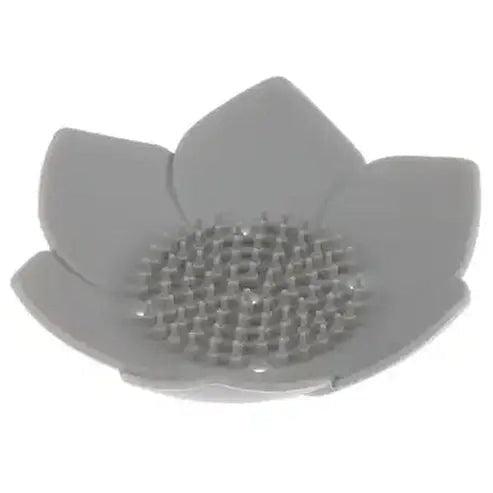 Lotus Shaped Silicone Soap Dish with Drainage Feature