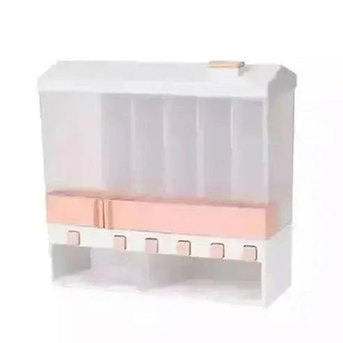 Rice Storage Multi Box Food Storage Containers Pink Rice Storage Multi Box Dispenser · Dondepiso