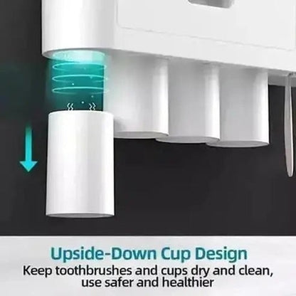 Toothbrush Dispenser Toothpaste Box Rack