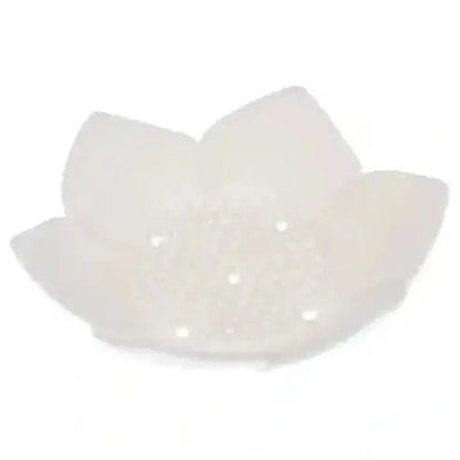 Lotus Shaped Silicone Soap Dish with Drainage Feature