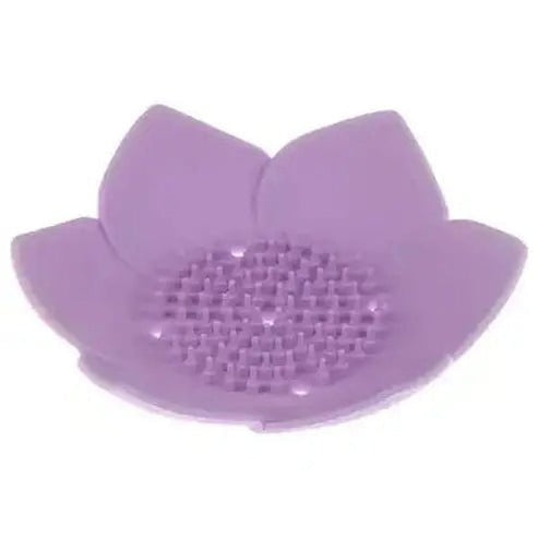 Lotus Shaped Silicone Soap Dish with Drainage Feature