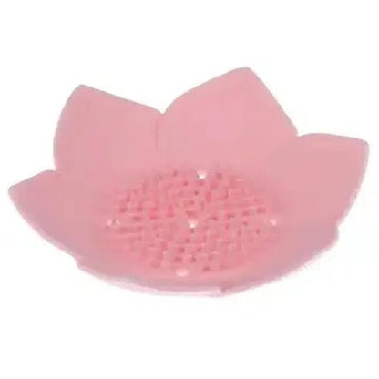 Lotus Shaped Silicone Soap Dish with Drainage Feature