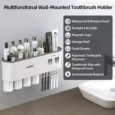 Toothbrush Dispenser Toothpaste Box Rack