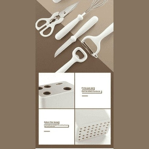 Eco-Friendly Stainless Steel 6-Piece Kitchen Utensil Set