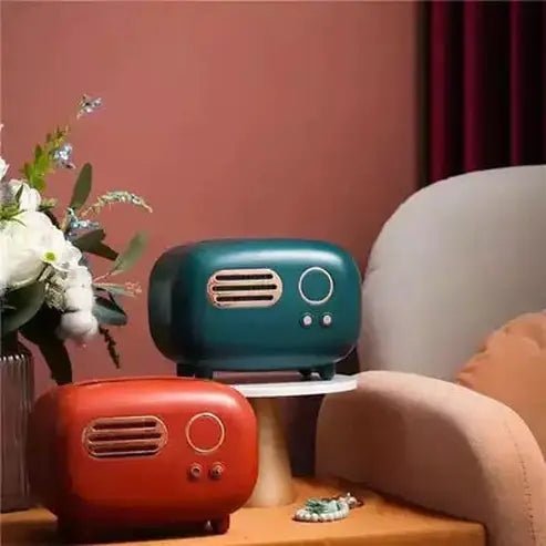 Vintage Tissue Box Facial Tissue Holders Cartoon retro radio shape tissue box dispenser · Dondepiso