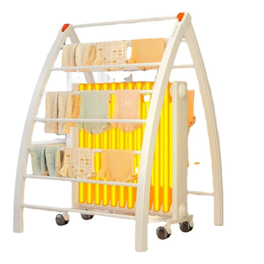 Folding Telescopic Floor-to-Ceiling Drying Rack