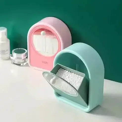 Gorgeous Wall-Mounted Cotton Swab Dispenser 