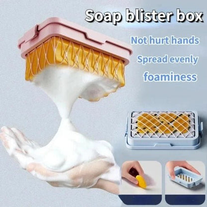 High Elastic Mesh Soap Blister Box - Hands-Free Soap Holder