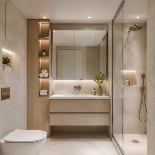 How to Style a Small Bathroom to Make It Feel Like a Luxury Spa
