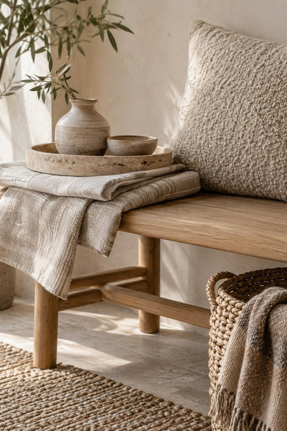 How to Decorate a Living Room with Natural Materials
