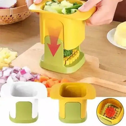 Press Food Processor Kitchen Slicers Quick And Easy Hand Press Food Processor - Dondepiso