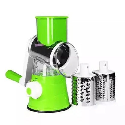 Rotary Mandoline Slicer Kitchen Slicers Green Rotary Kitchen Manual Mandoline Slicer – Dondepiso