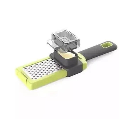 Garlic Slicer Food Cutter Kitchen Slicers Green Sturdy Hand Garlic Slicer Food Cutter – Dondepiso