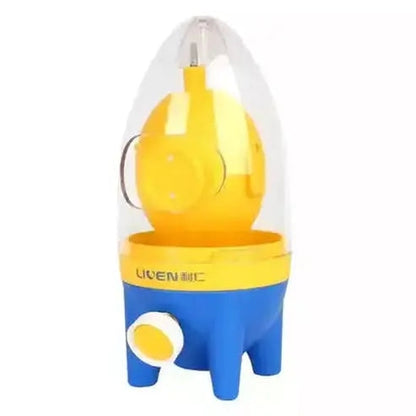 Golden Egg Mixer Kitchen Tools & Utensils Yellow Rotating Rocket Cartoon Egg Yolk Mixer – Dondepiso