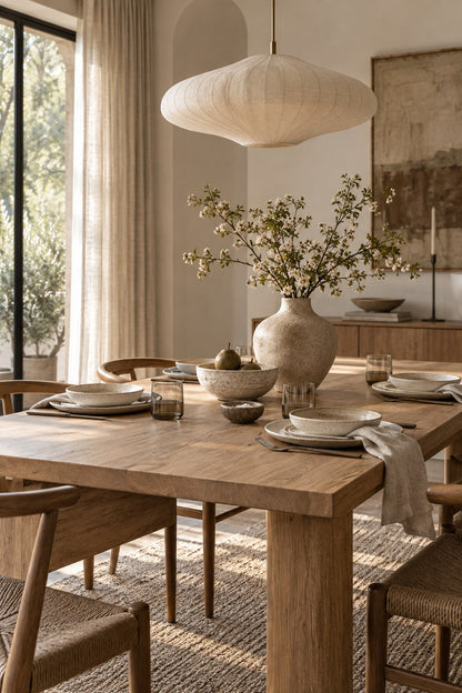 How to Decorate a Living Room with Natural Materials