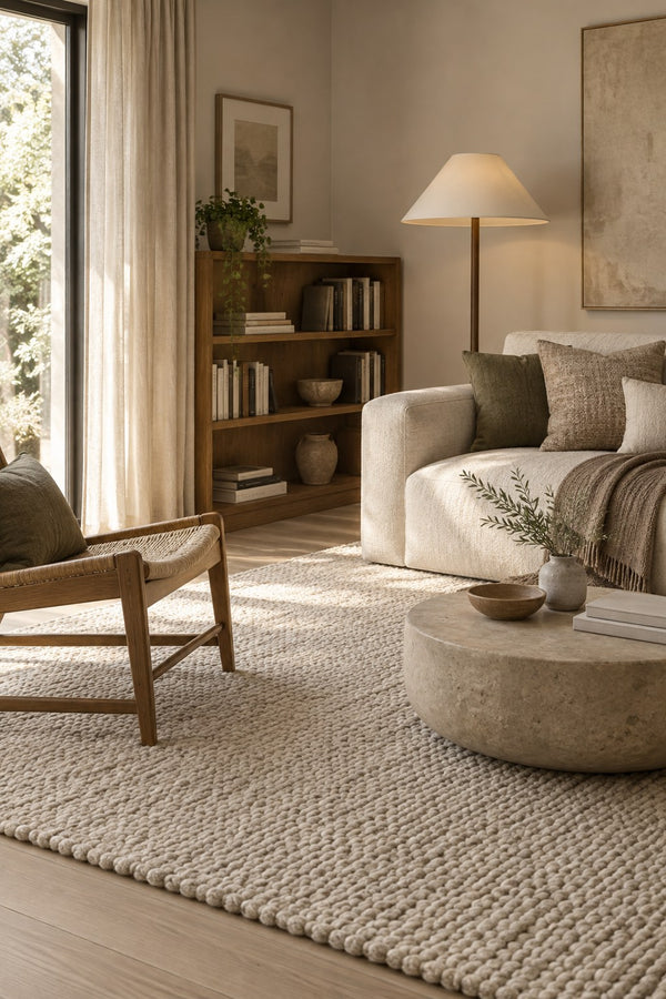 How to Decorate a Living Room with Natural Materials