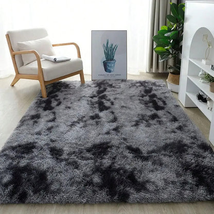 Plush Long-Pile Area Rug – Super Soft Non-Slip Thick Carpet