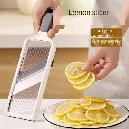 Manual Lemon & Vegetable Slicer with Hand Guard